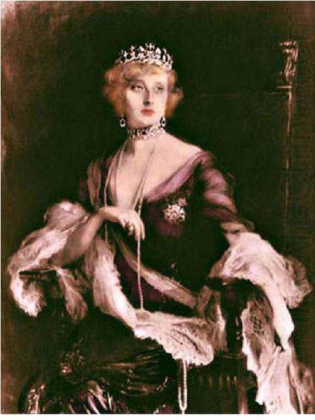 Philip Alexius de Laszlo's Auguste Victoria, Queen of Portugal in Exile, Philip Alexius de Laszlo